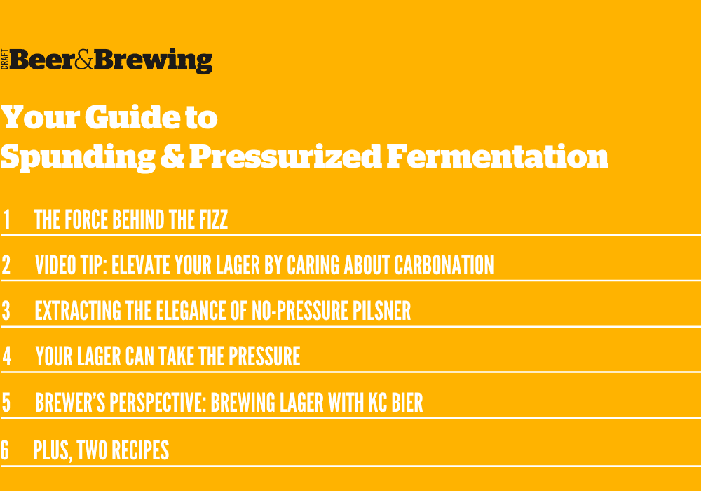 Spunding and Pressurized Fermentation