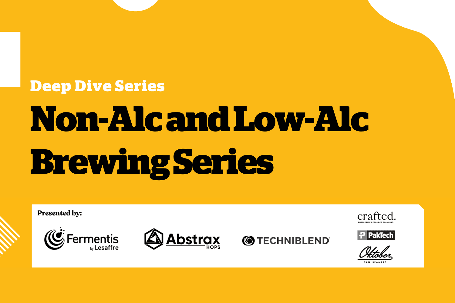 Non-Alc and Low-Alc Brewing